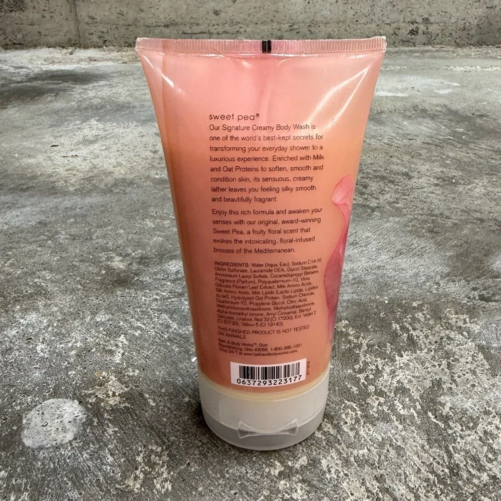Bath & Body Works Sweet Pea Creamy Body Wash 8 oz – Discontinued Classic